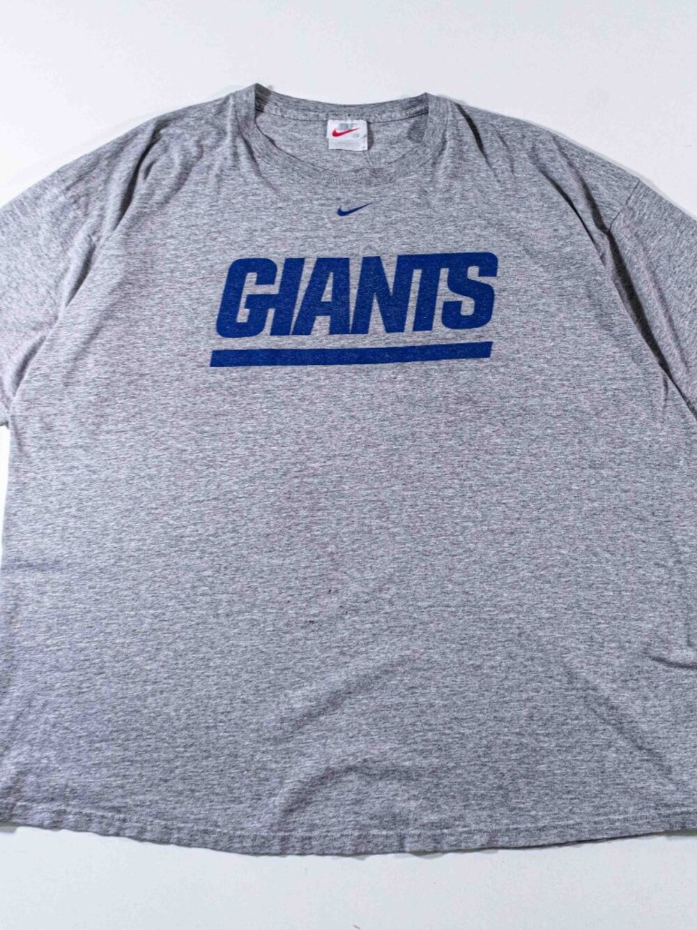 Vintage 90s Nike Center Swoosh New York Giants T Shirt XXL Made in USA NFL Tee